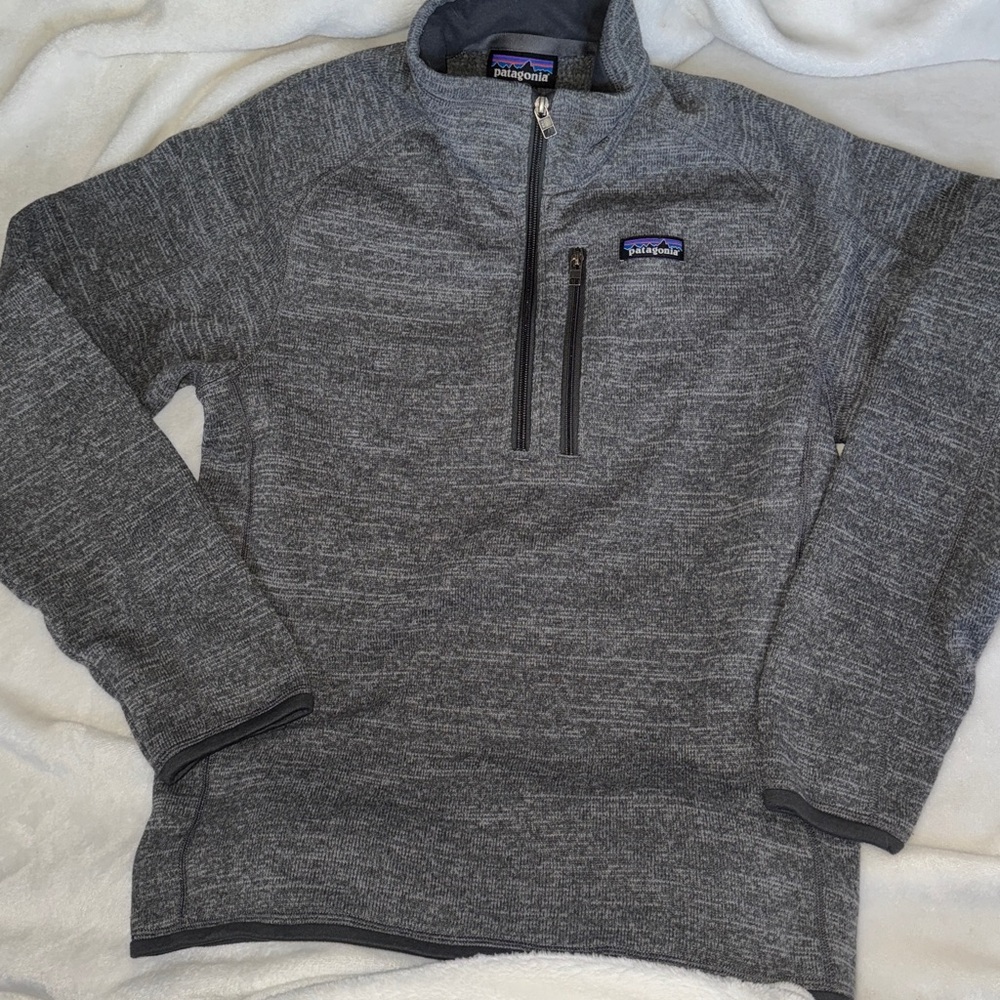 Patagonia Men's Better Sweater 1/4-Zip Fleece size small